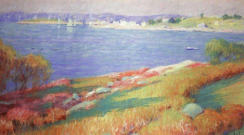 Wendel, Theodore Gloucester Harbor China oil painting art